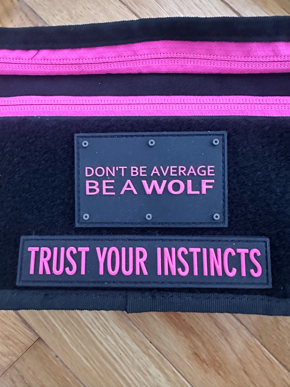 WOLFpak Black & Pink CrossBody/Fanny Pack - Picture 3 of 8